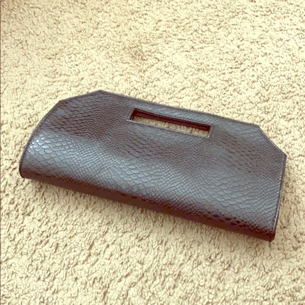 Snakeskin Clutch Bag